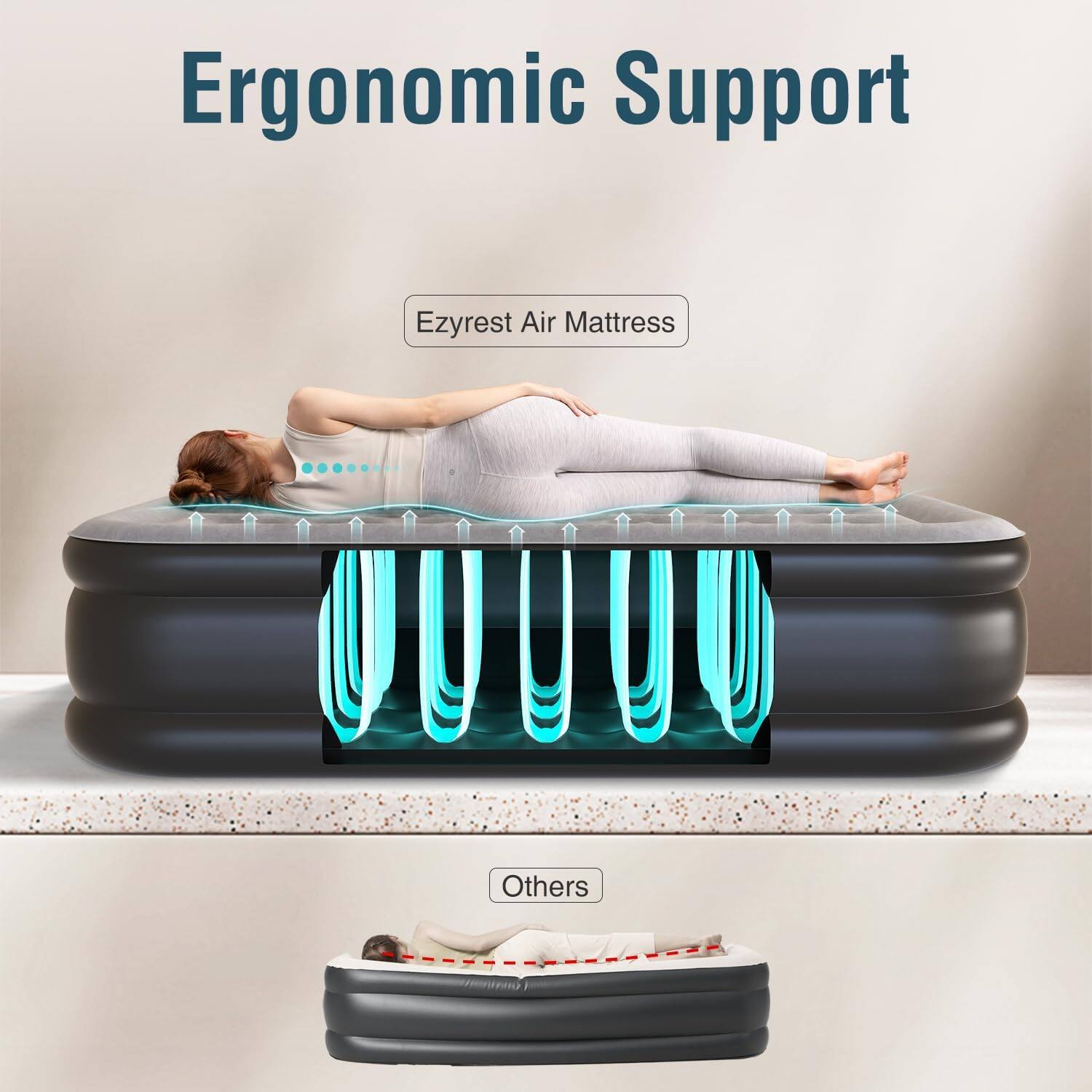 Ergonomic Support
Ezyrest Air Mattress
Others