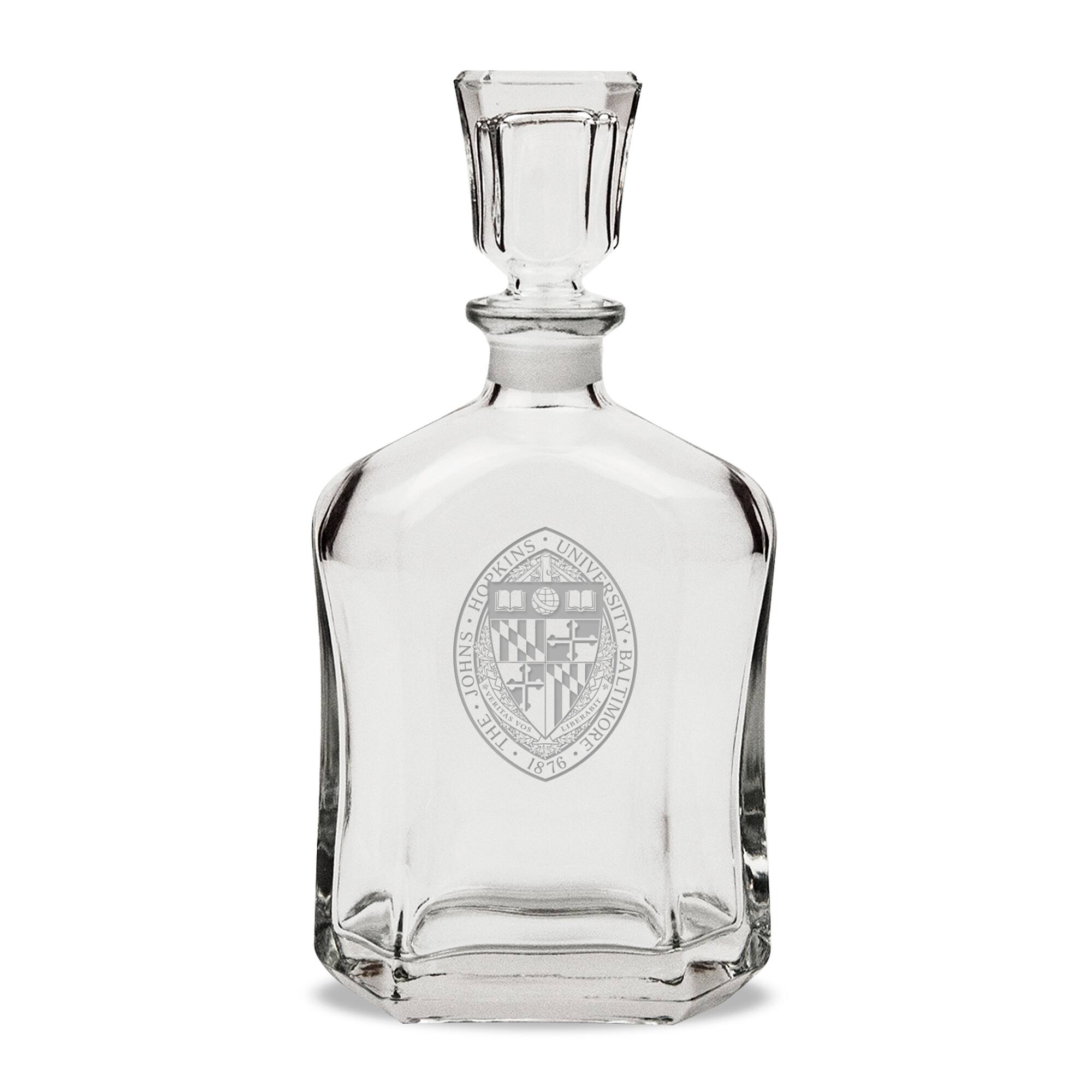 Jardine - Johns Hopkins Blue Jays Team 23.75oz. Crystal Whisky Decanter - Multicolor