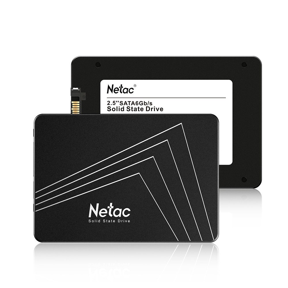 Netac - 256GB SSD 2.5'' SATA III 6Gb/s Internal Solid State Drive 500MB/s PC/Latop