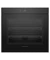 Fisher & Paykel - 30" 4.9 Cu. Ft. Single Oven, 6.8" Touchscreen, Self-Cleaning, Handleless - Minimal (Soft - Black