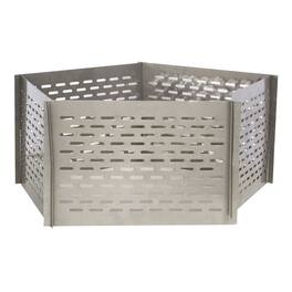 Sportsman Pro-Series - Sportsman Series Portable 5 Panel Interlocking Stainless Steel Fire Pit - Silver