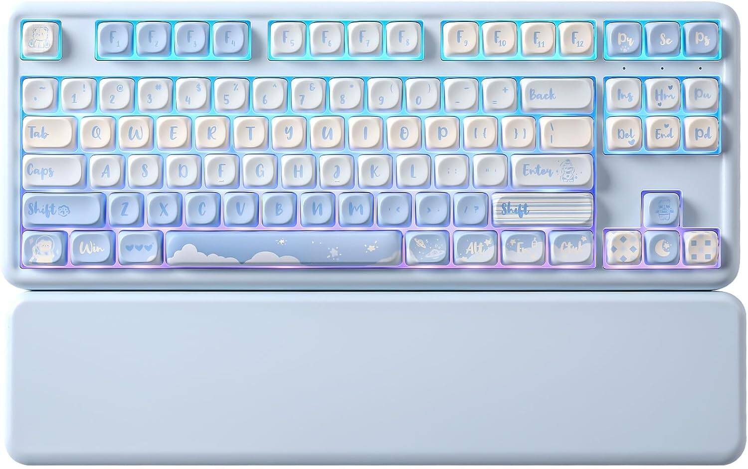 F1 F2 F3 F4 F5 F6 F7 F8 F9 F10 F11 F12 1 2 3 4 5 6 7 8 9 0 - = Backspace Tab Q W E R T Y U I O P Caps A S D F G H J K L ; Enter Shift Z X C V B N M , . / Shift Win Alt