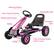 - Steering Wheel
- Gear Lever/ Reverse
- Stable Steel Frame
- Brake
- Pedal
- Adjustable Seat
- EVA Rubber Tires
- Fully Enclosed Safety Chain Cover