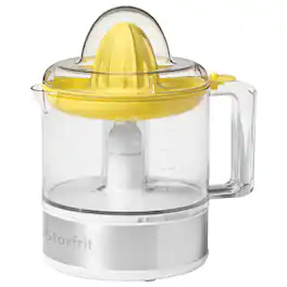 Starfrit - 024740-002-0000 .845-quart 30-watt Electric Citrus Juicer - White