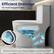 Efficient Drainage
No More Clogged Toilets
Paired with scientific siphon technology and an ergonomic curved design, this traditional toilet flushes waste thoroughly in one go—say goodbye to frustrating clogs for good.