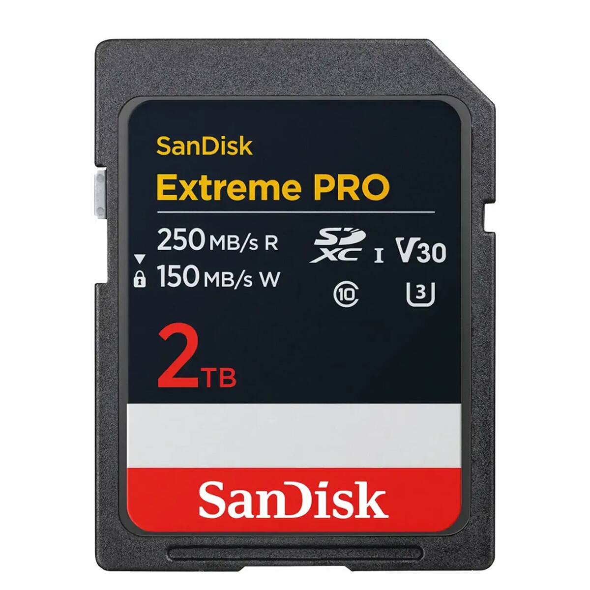 SanDisk Extreme PRO  
250 MB/s R  
150 MB/s W  
2 TB  
SanDisk
