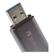Alt View 4. Verbatim - Verbatim 49301 64 GB Store 'n' Go Dual USB 3.0 Flash Drive for Apple Lightning Devices - Graphite - Graphite.