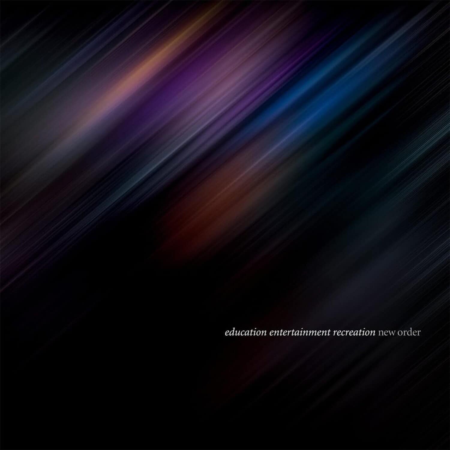 New Order - Education Entertainment Recreation - Boxset includes Blu-Ray Film, 2CD's 3LP's on Crystal Clear- BLU-RAY