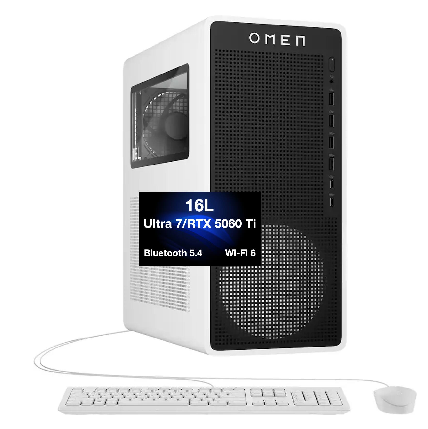 N 1EL 16L Ultra 7/RTX 5060 Ti Bluetooth 5.4 Wi-Fi 6