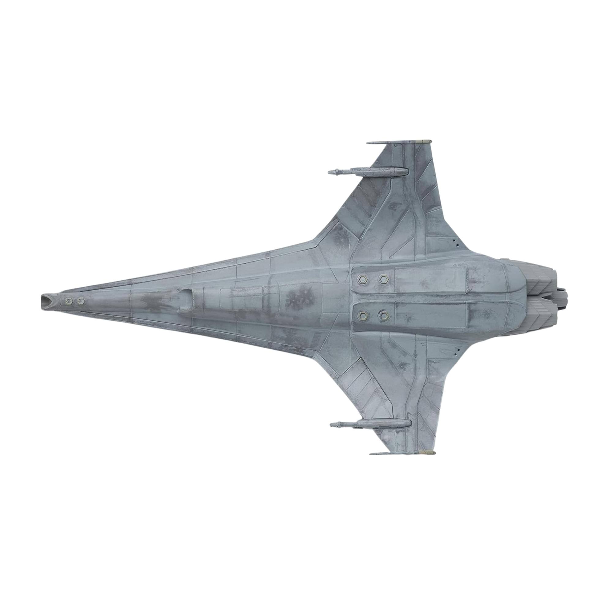 Alt View 3. Eaglemoss - Eaglemoss Battlestar Galactica Ship Replica | Viper Mark VII Apollo Decal - Grey.
