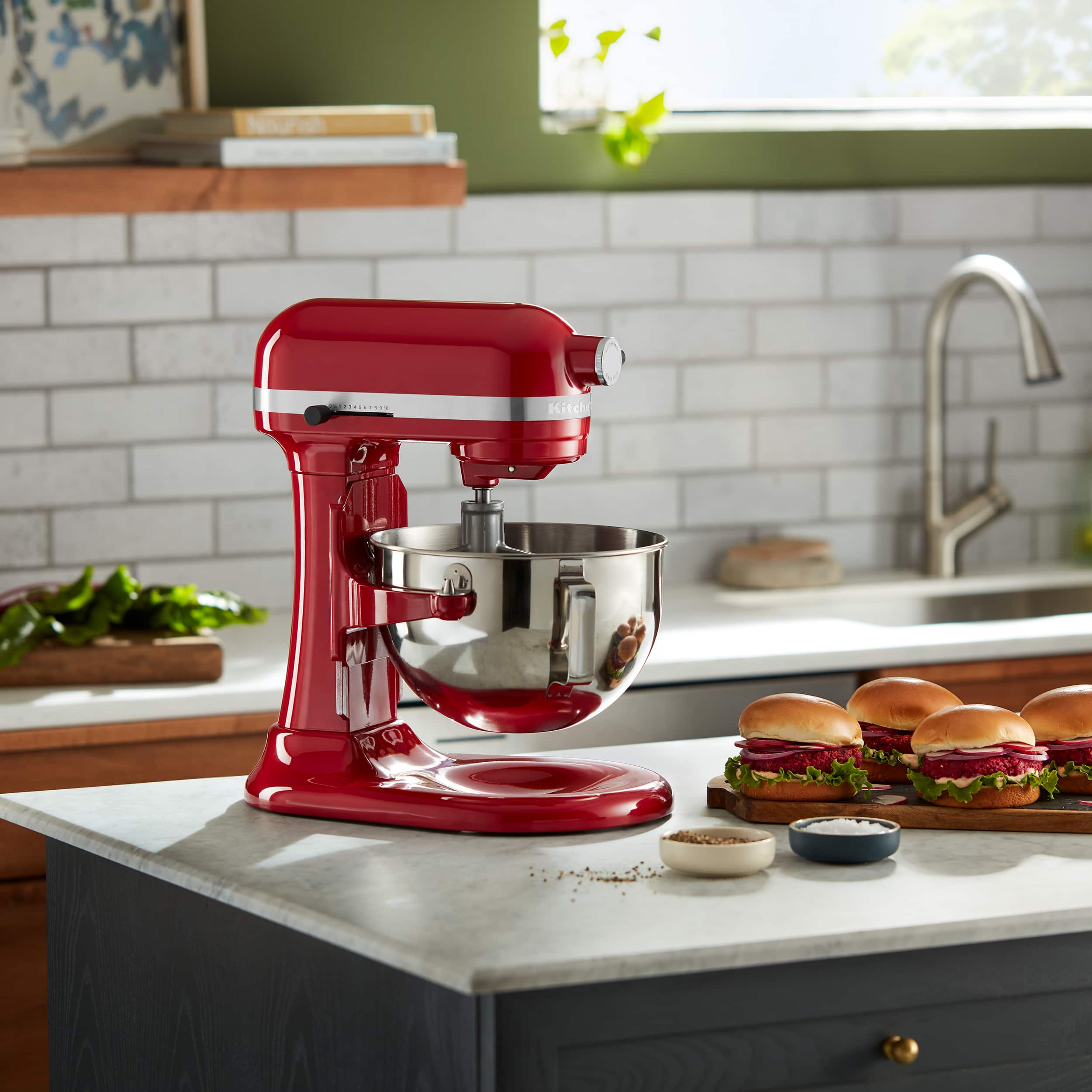 KitchenAid HD deals Series Mixer - Empire Red.