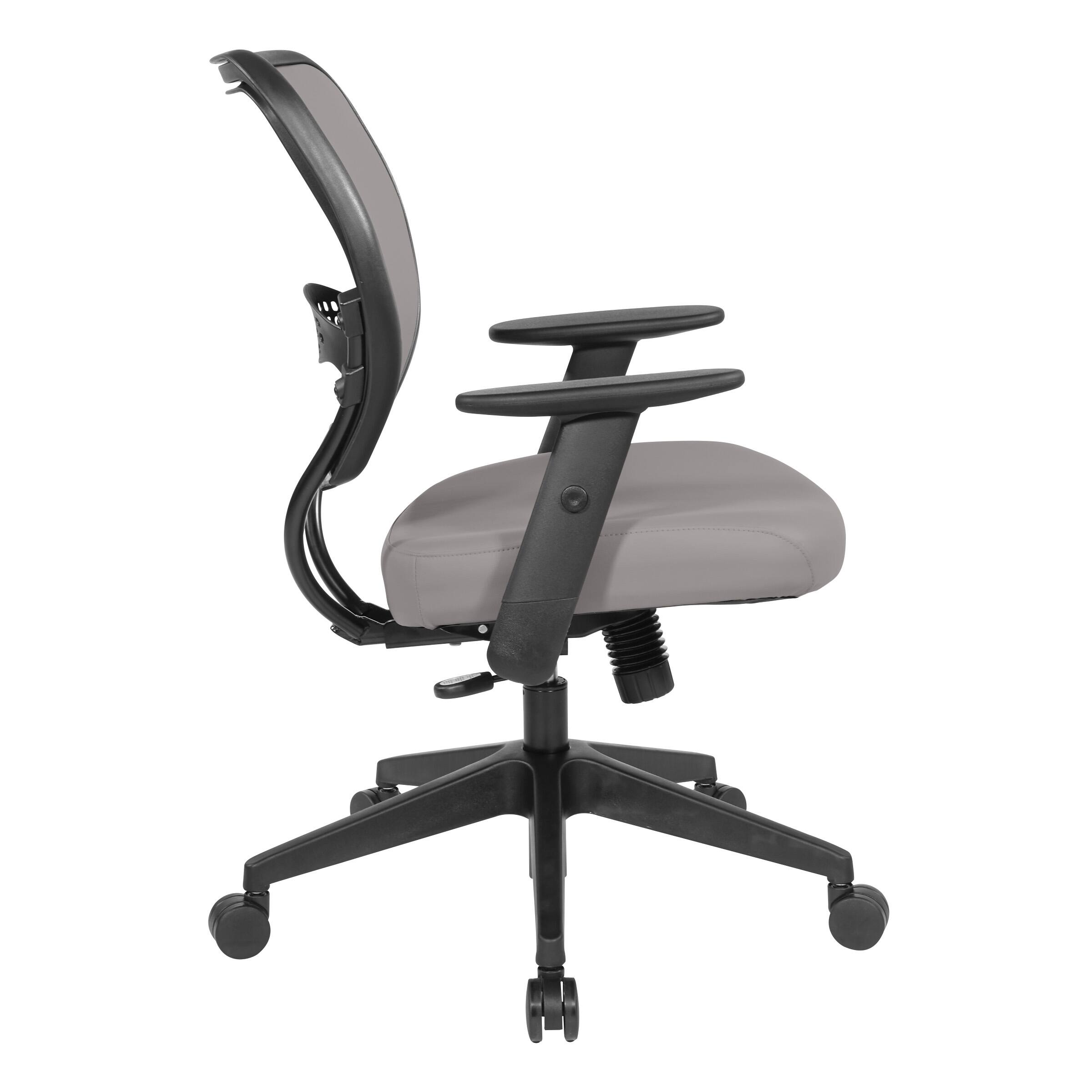 Left. Office Star Products - Silver Ion Technology Task Chair - Dillion Stratus.