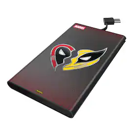 Keyscaper - Marvel Grid 5000mAh Flat Powerbank - Deadpool Wolverine