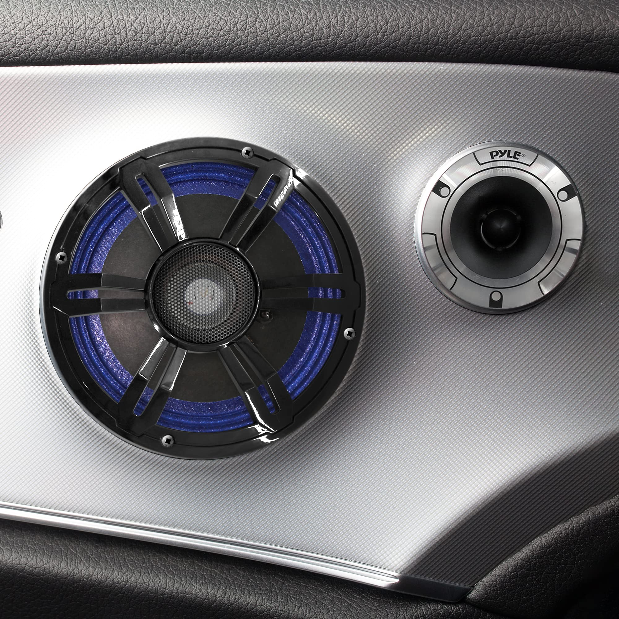 Alt View 6. Pyle - Pyle 6.5'' SVC Speakers with Passive Crossover and Aluminum Tweeter.