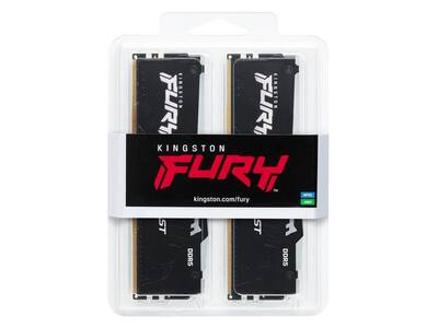 Kingston FURY Beast 64GB DDR5 6000MHz (2 x 32GB) PC5 48000 Desktop Kingston FURY Beast 64GB DDR5 6000MHz (2 x 32GB) PC5 48000 Desktop