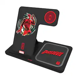 Keyscaper - Marvel Badge 3 in 1 Charging Station - Daredevil 2