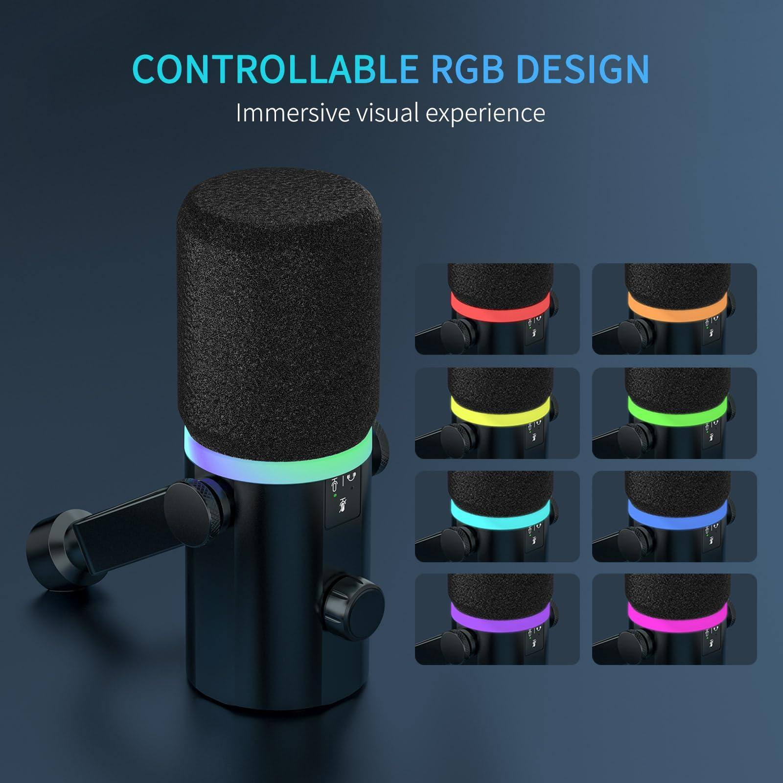 CONTROLLABLE RGB DESIGN  
Immersive visual experience
