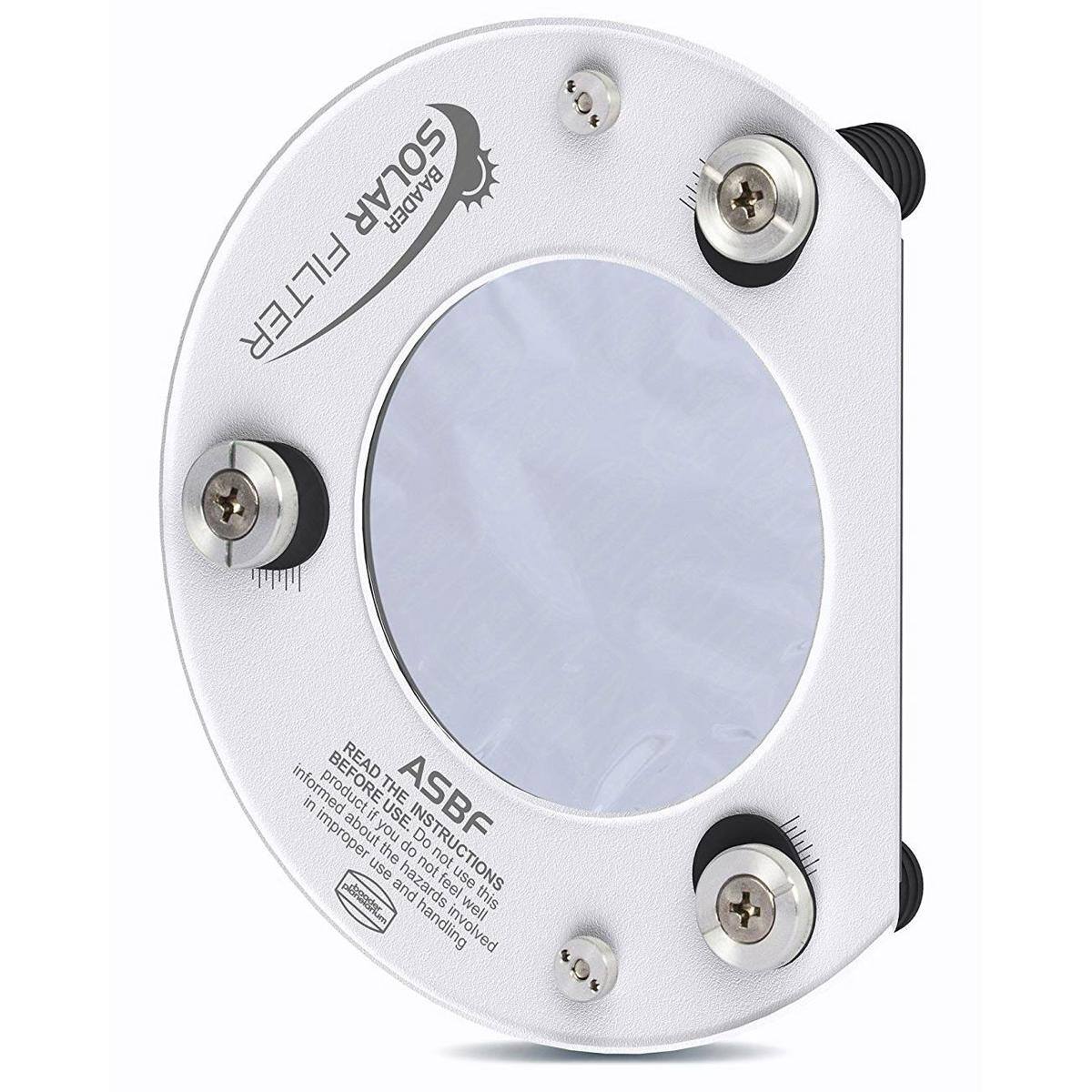 SOLAR BAADER FILTER READ BEFORE THE USE. ASBF Do not use if you are not informed about the product. Do not use if you do not feel well. Do not use if improper handling is involved.