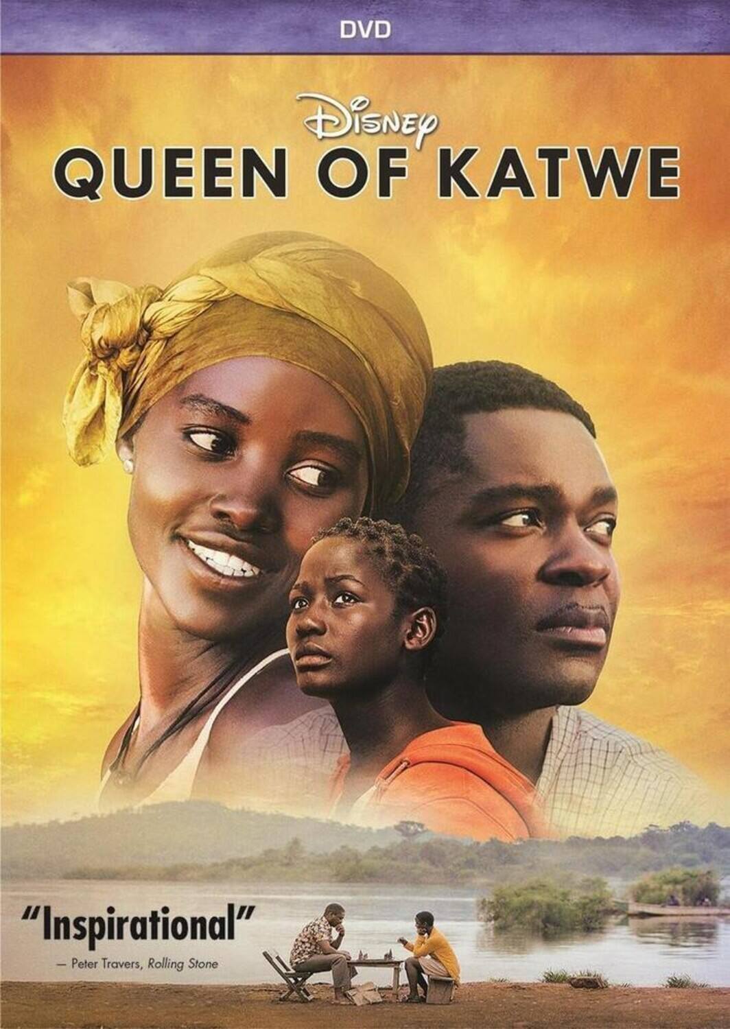 Front. Queen of Katwe   - DVD.
