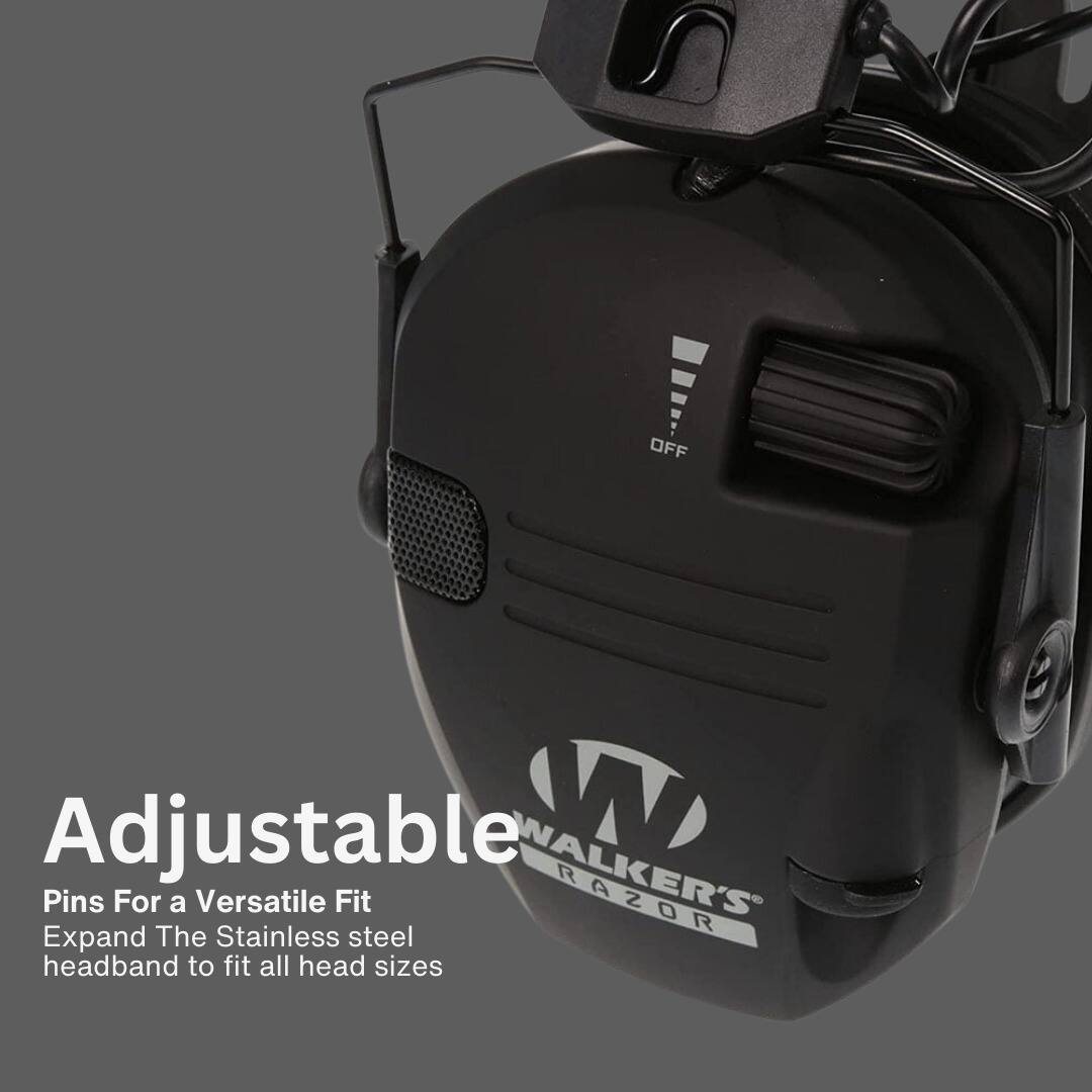 Adjustable Pins For a Versatile Fit  
Expand The Stainless steel headband to fit all head sizes