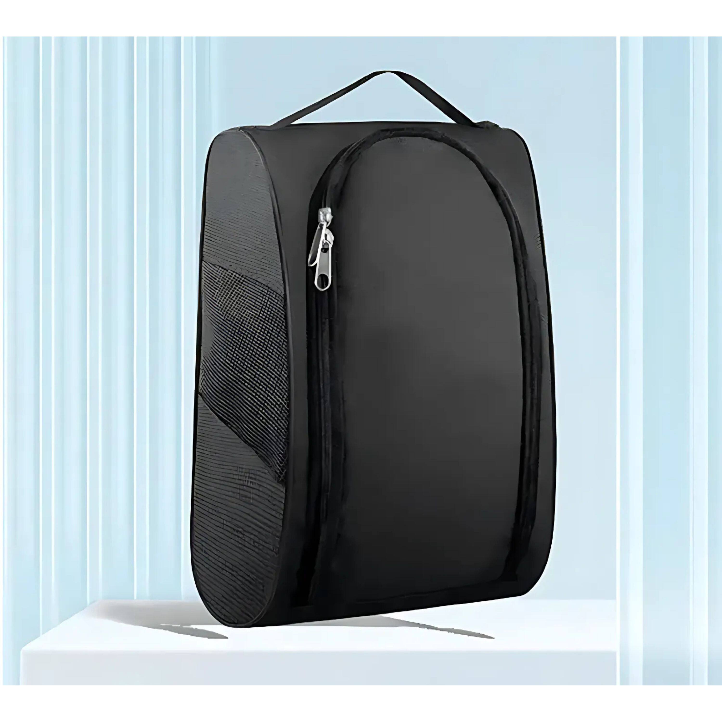 Alt View 2. Kitcheniva - Portable Shoe Organizer Bag – Travel & Sports - Black.