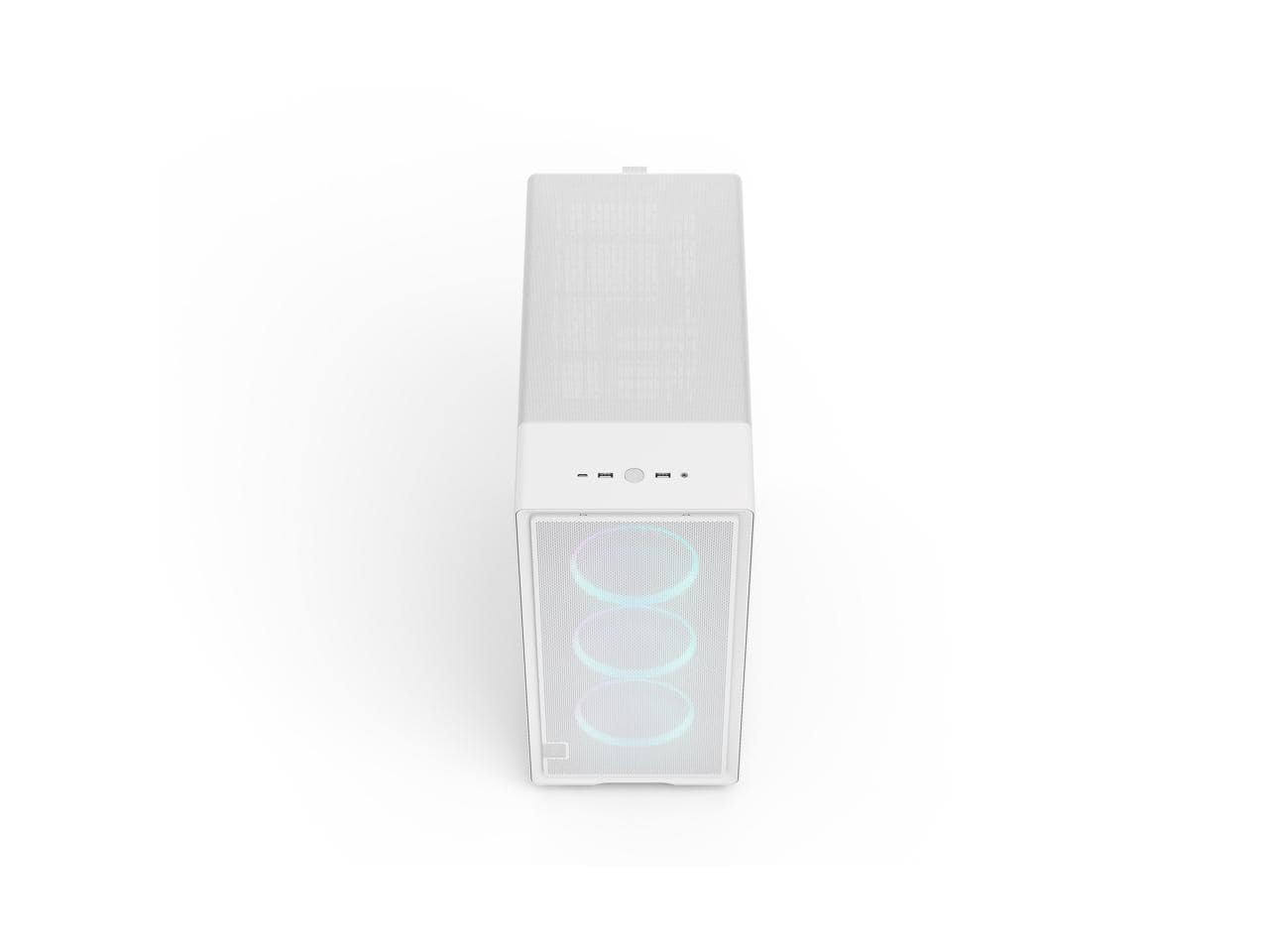 Fractal Design Epoch White RGB Tempered Glass, Mesh Front, 3 RGB