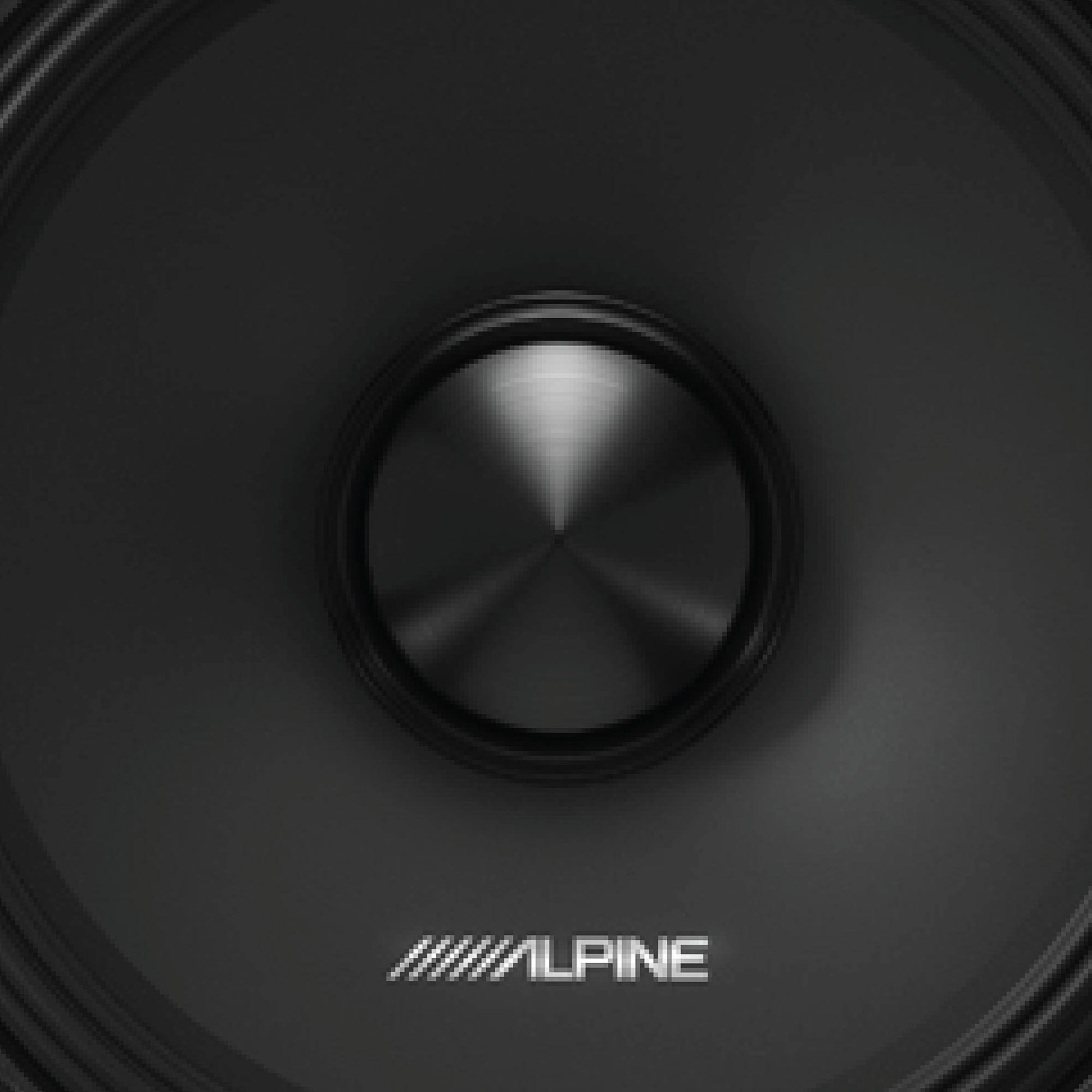 Alt View 10. Alpine - Alpine DM-65C-G 6.5" Component 2-Way Speaker Set, Pair - Black/Gray.