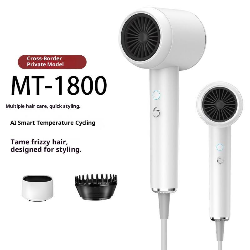 Cross-Border Private Model MT-1800  
Multiple hair care, quick styling.  
AI Smart Temperature Cycling  
Tame frizzy hair, designed for styling.