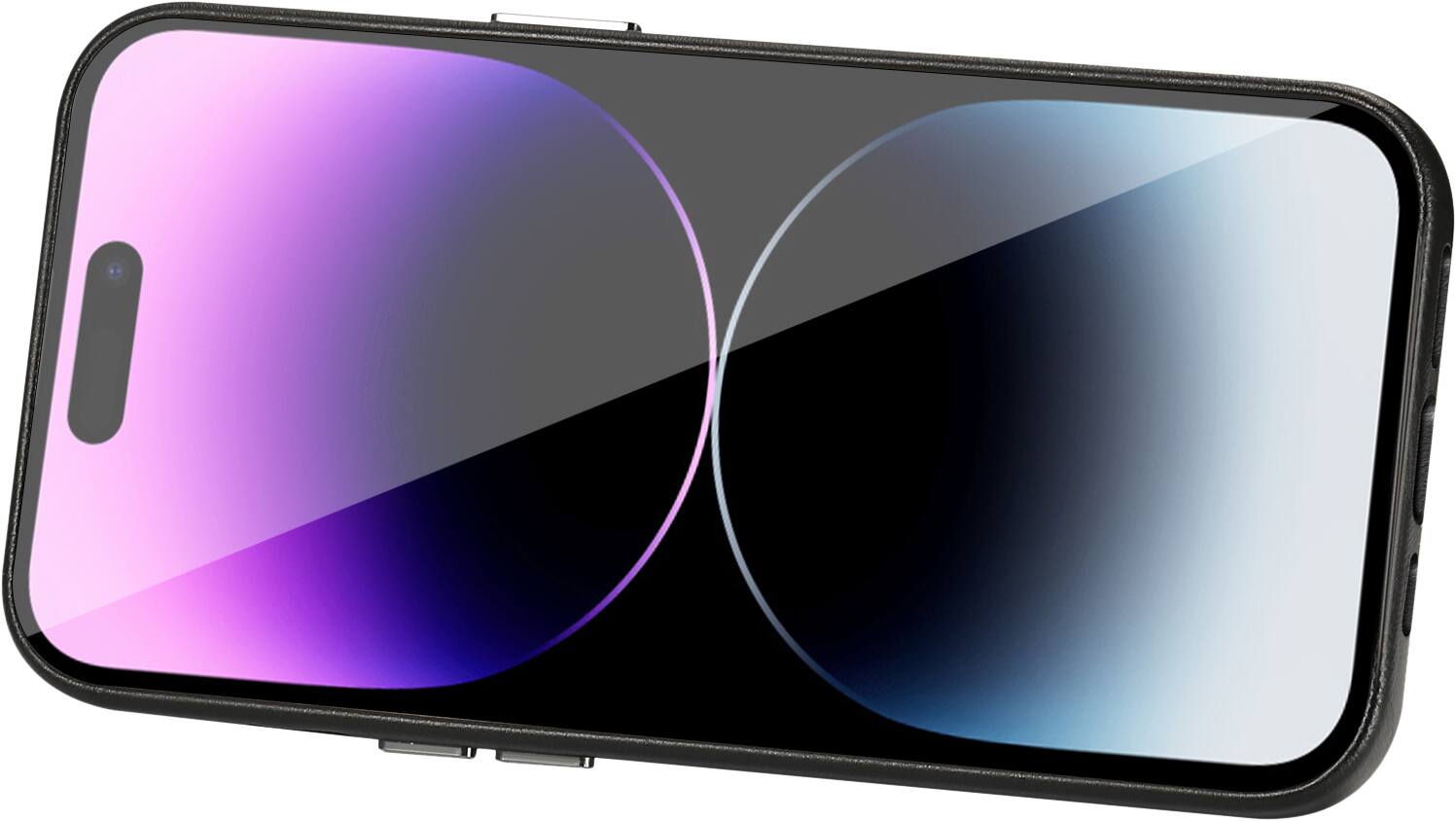 Alt View 14. SaharaCase - FingerGrip Series Case for Apple iPhone 14 Pro - Black.