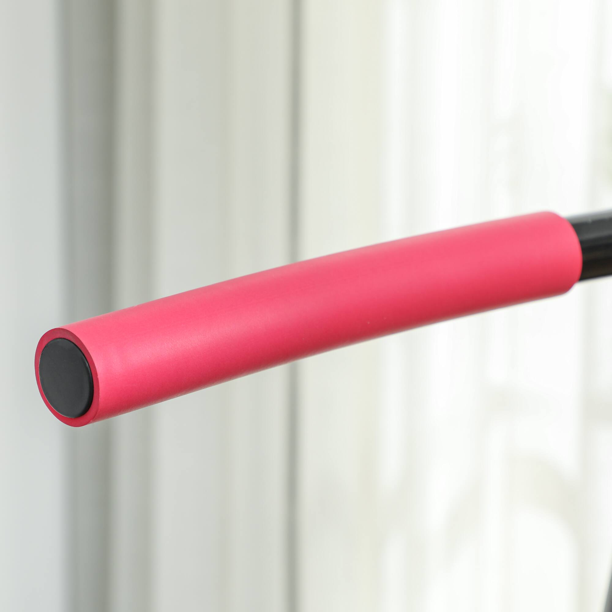 Alt View 7. Soozier - 45" Rebounder Trampoline for Adults, Mini Trampoline Indoor with Colorful LED Lights and Adjustable Handle - Pink.