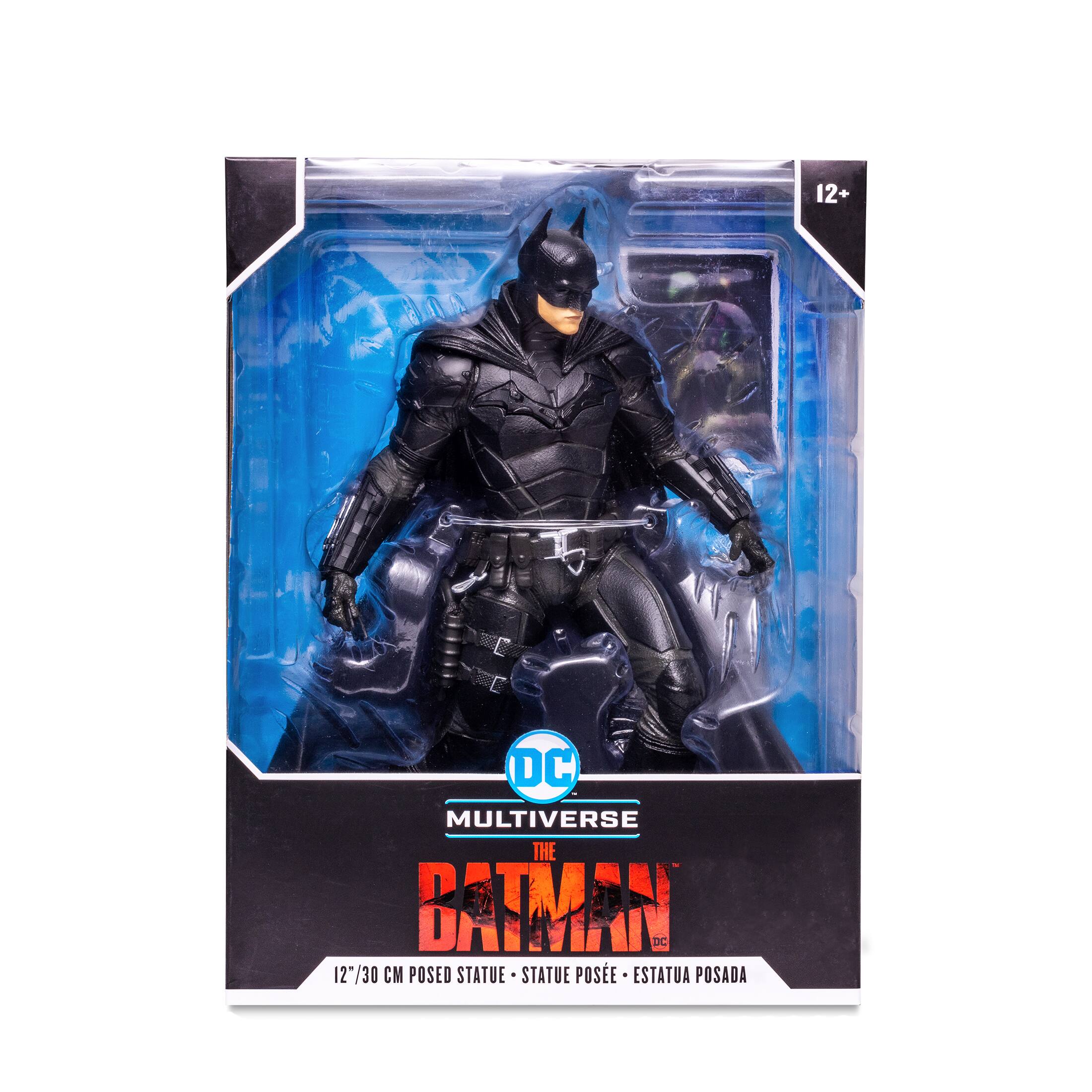 Alt View 17. McFarlane Toys - DC: The Batman Movie - Batman 12" Posed Statue.