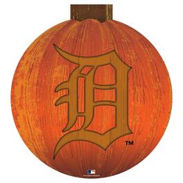 Fan Creations - Detroit Tigers 12'' Pumpkin Sign - Orange