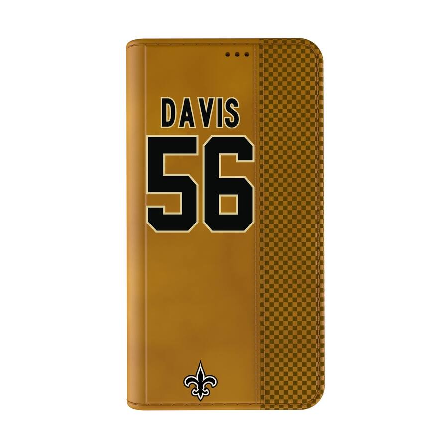Keyscaper NFL Demario Davis New Orleans Saints Folio iPhone Case 14 Pro ...