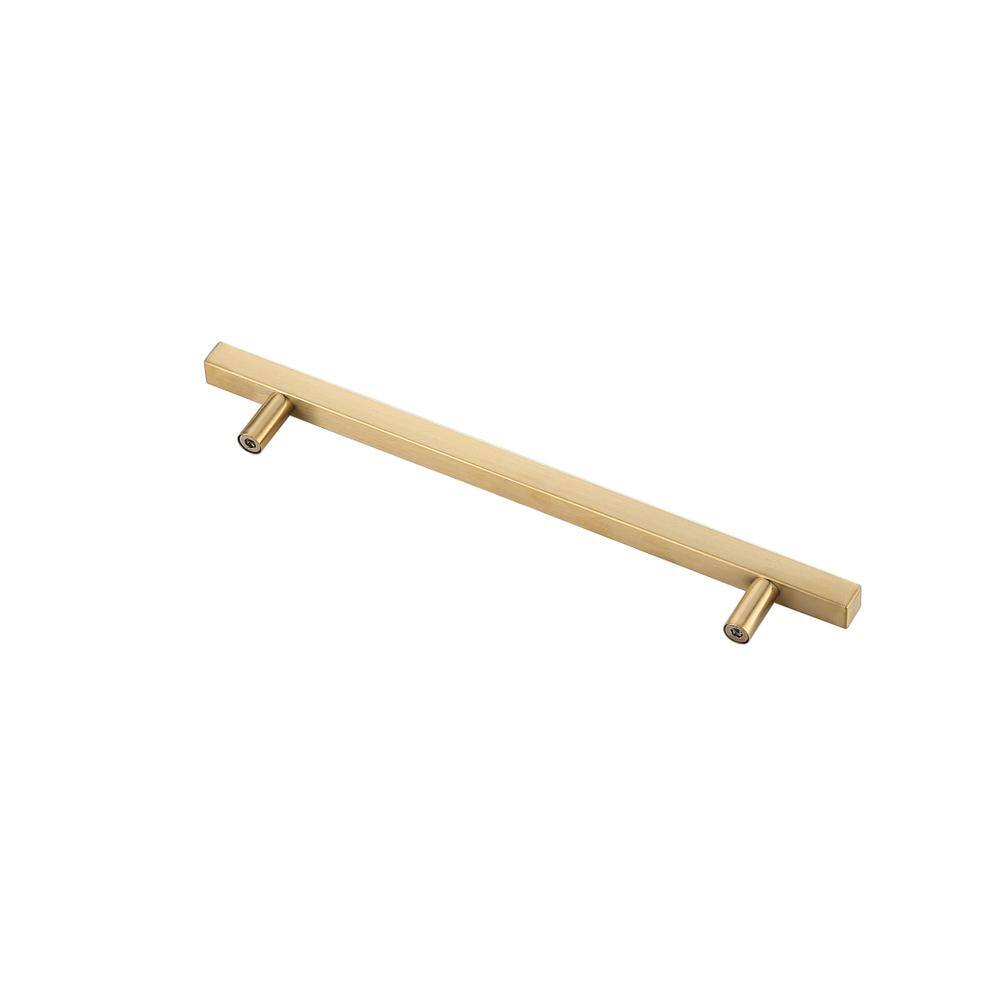 Left. Elegant Decor - Dior 7-9/16" Center to Center Brass Bar Pull Multipack (set of 10) - Brass.