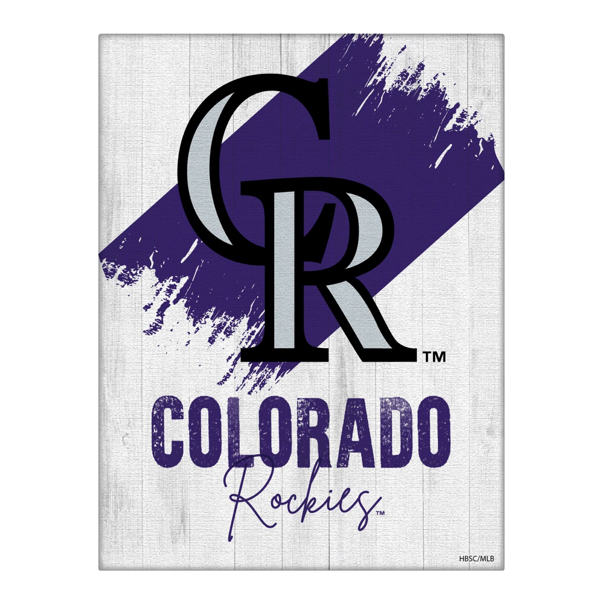 Colorado Rockies 24" x 32" Team Canvas Wall Art