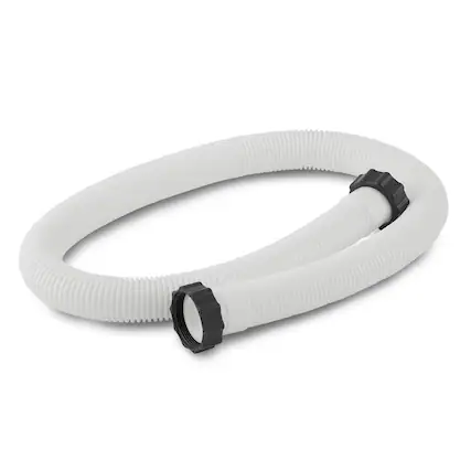 Front. Intex - Intex 29060E 1.5" Diameter Accessory Pool 1,500 GPH Pump Replacement 59" Hose - White.