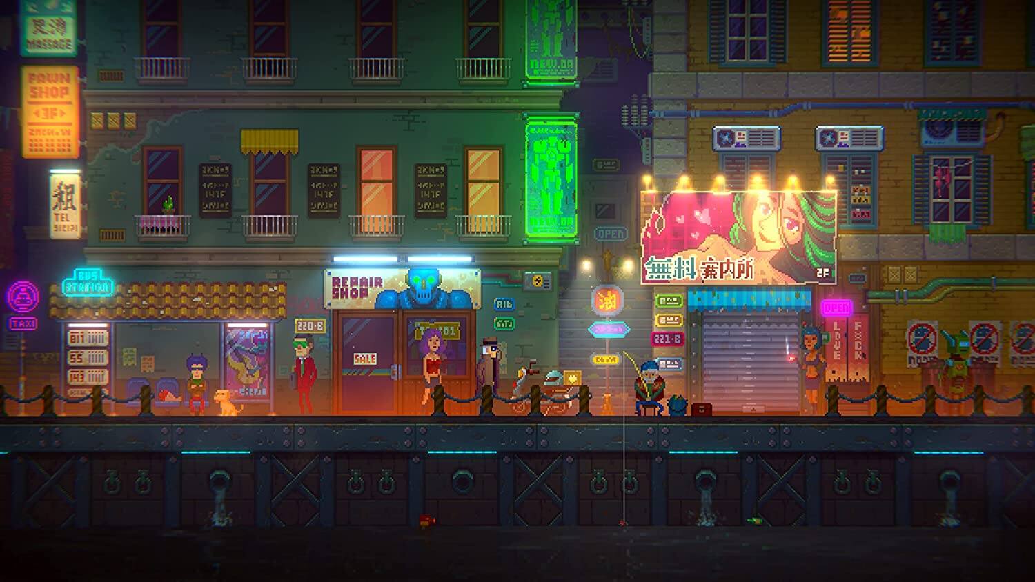 MASSAGE PAWN SHOP 3F  
TEL: 141F NE 3KK-5 IKN-5  
OPEN  
TAXI BUS NOITATE B1T 55 143  
REPAIR CHOP 3-055  
SALE 01  
221-E 2F OPEN