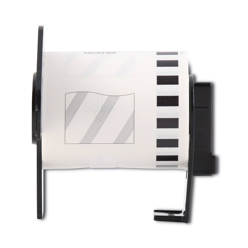 Angle. Brother - Brother DK2113 2.4 in. x 50 ft. Continuous Film Label Tape - Clear (1-Roll) - Clear.