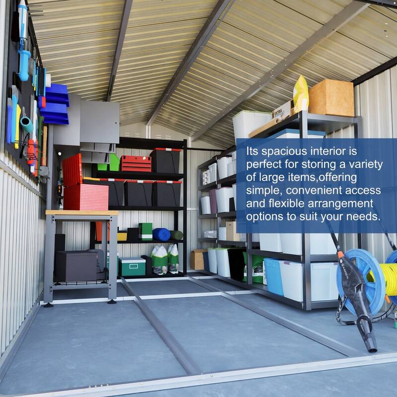 Its spacious interior is perfect for storing a variety of large items, offering simple, convenient access and flexible arrangement options to suit your needs.