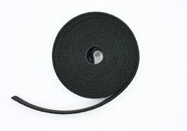 Grizzly Supply - 3/4” Hook and Loop Continuous Roll 15ft/roll - Black