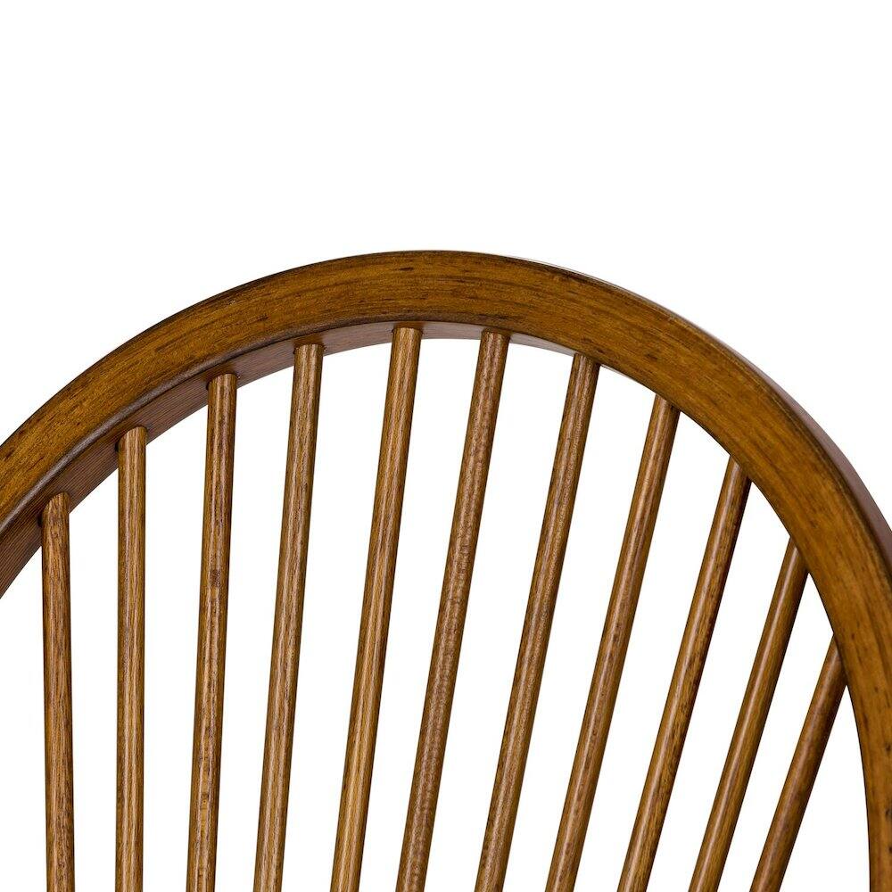 Alt View 6. Liberty Furniture Industries - Treasures Sheaf Back Side Chair - Oak-Set of 2 in Rustic Oak - Brown.