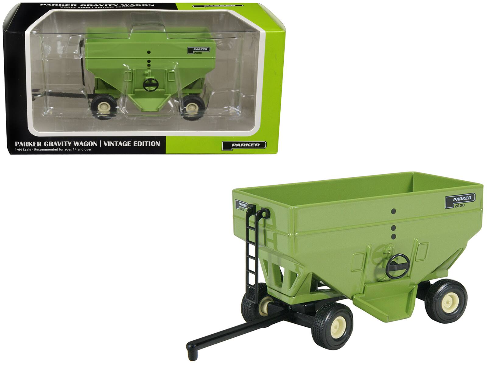 PARKER GRAVITY WAGON | VINTAGE EDITION  
1/64 Scale - Recommended for ages 14 and over  

PARKER 2600  

PARKER JUIDO  

PARKER 2800
