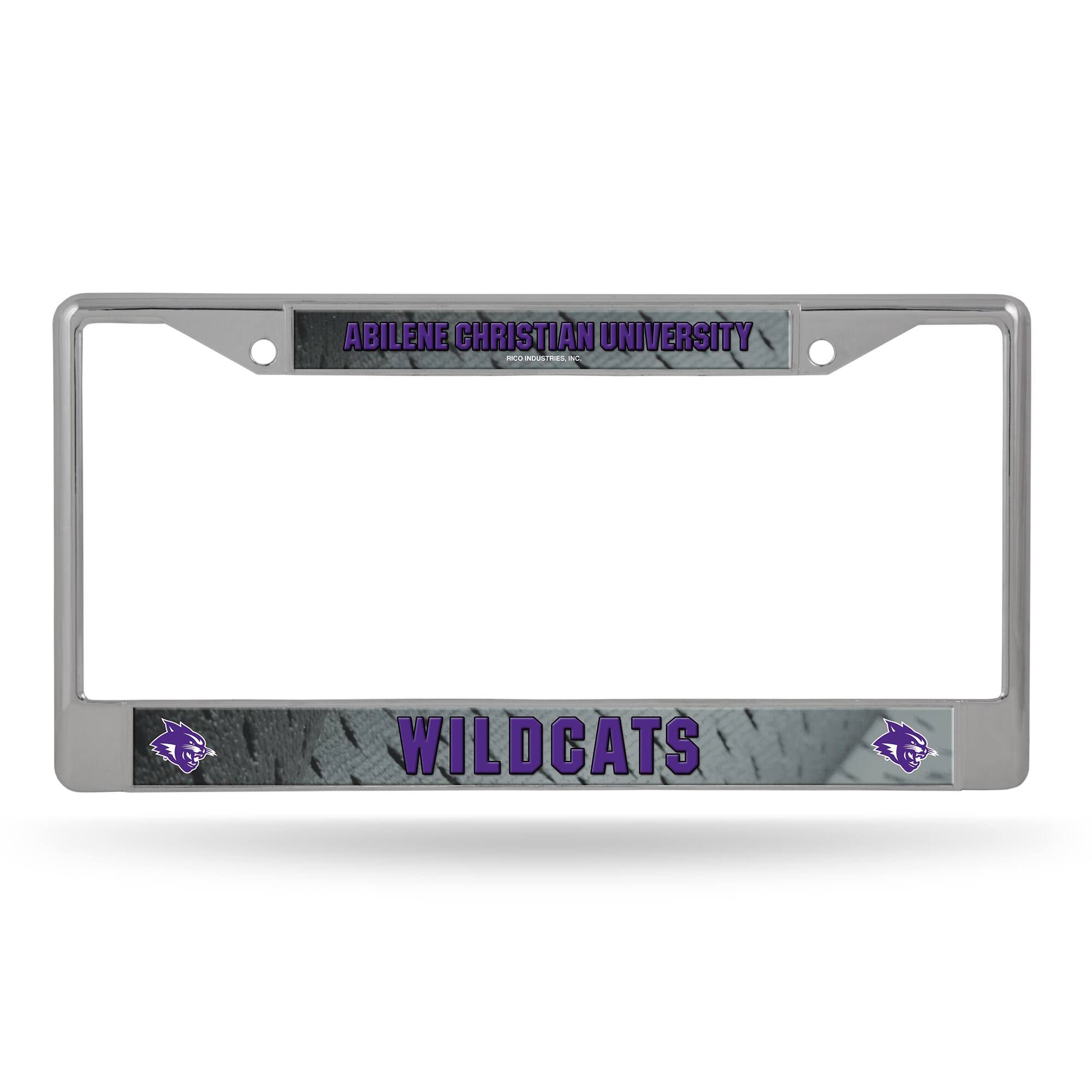 Abilene Christian Wildcats Chrome Metal License Plate Frame