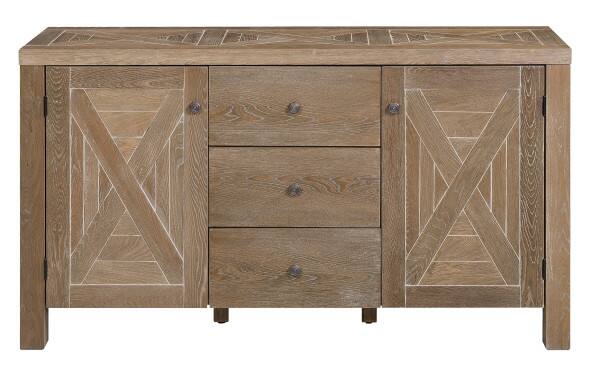 Alt View 6. Elle Decor - Elle Decor Marais Sideboard, Natural - Natural.