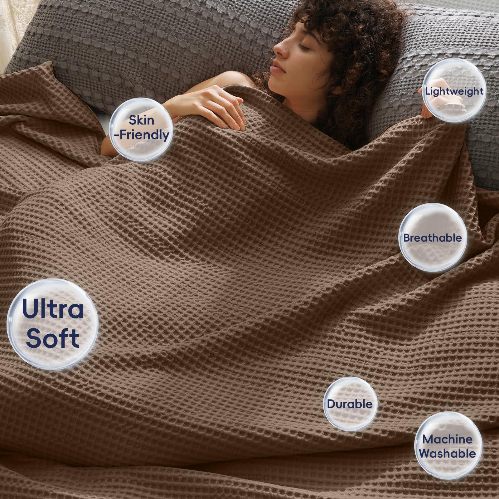 - Lightweight
- Skin-Friendly
- Breathable
- Ultra Soft
- Durable
- Machine Washable