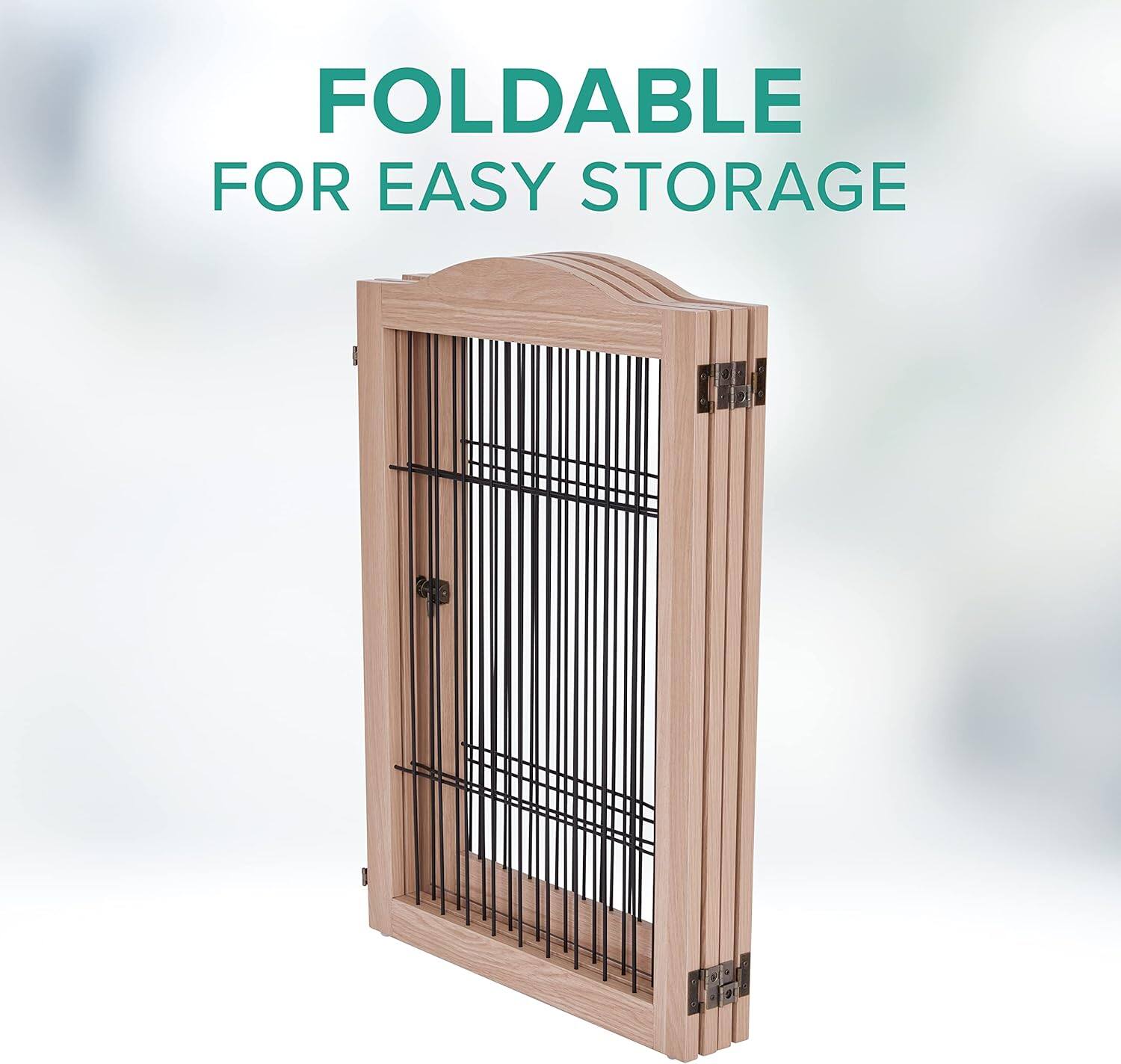 FOLDABLE FOR EASY STORAGE