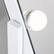 Angle. Zadro - Zadro Hollywood Makeup Mirror - 25" x 20" - 15 LED Light Bulbs with Dimmable Brightness - White.