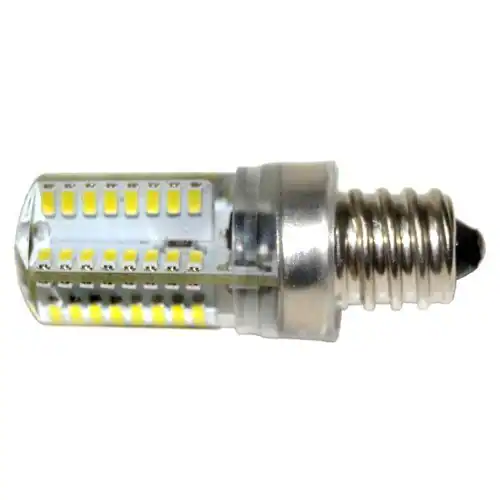 Alt View 4. HQRP - E12 7/16 in LED Sewing Machine Light Bulb 110 V 3 W Compatible with Brother LS-2125 LS-2160.
