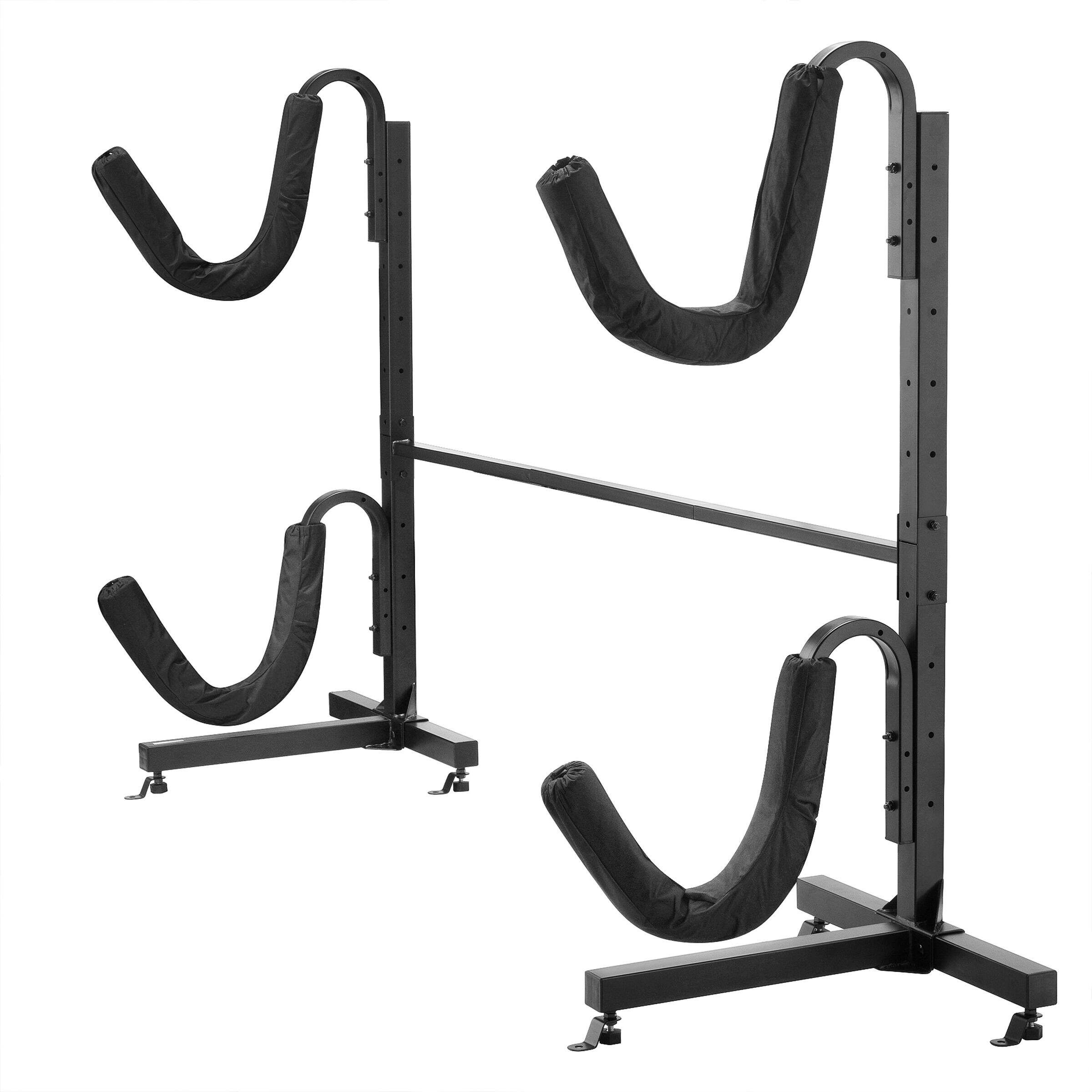 Alt View 1. RAD Sportz - Vertical 2-Kayak Storage Rack - Black.