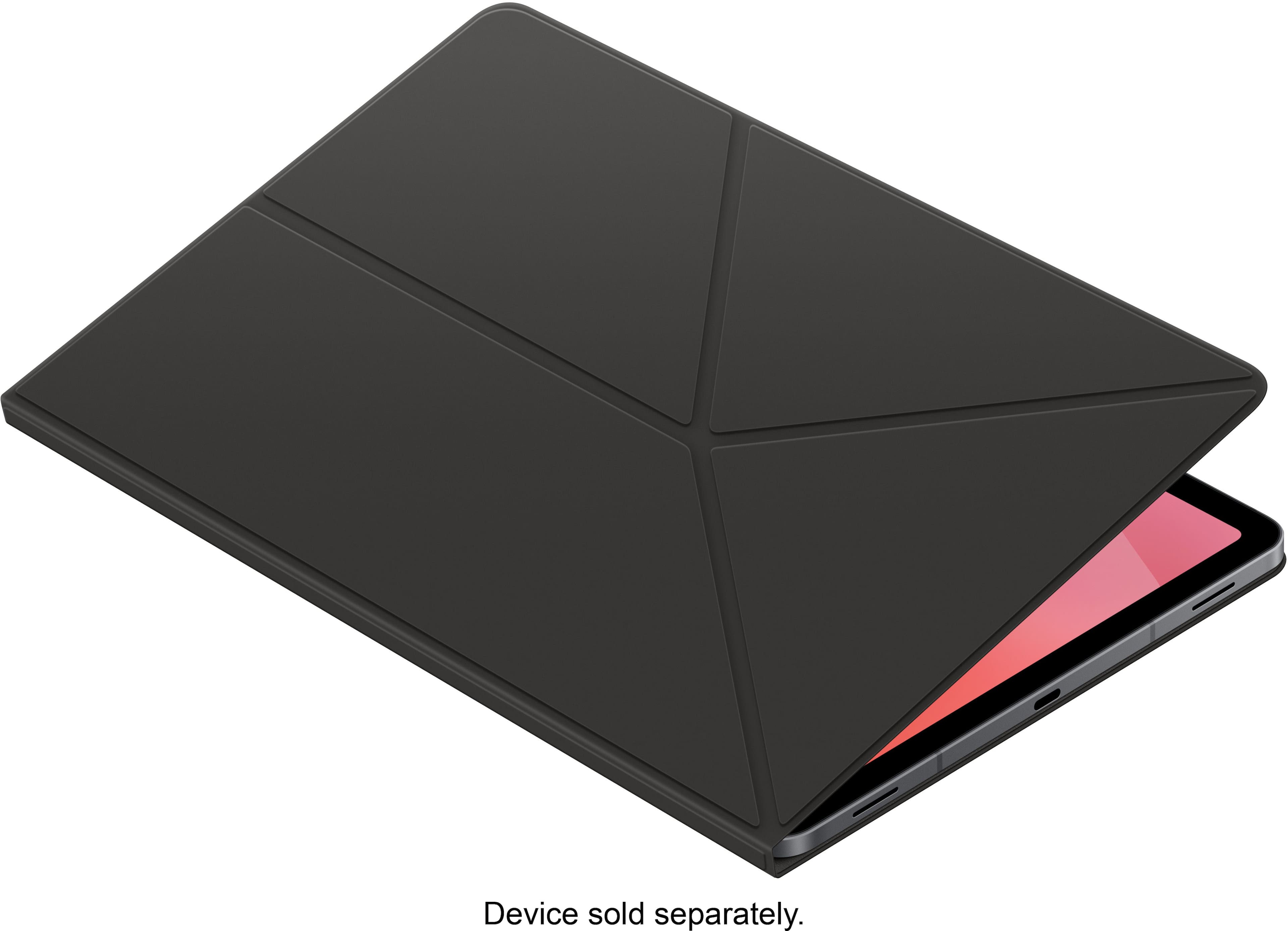 Samsung - Galaxy Tab S11 Book Cover - Black - Front_Zoom